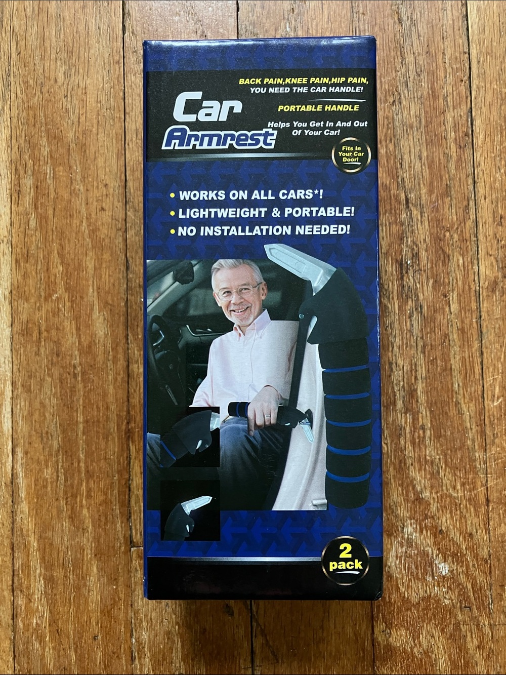 Car Armrest Portable Handle
